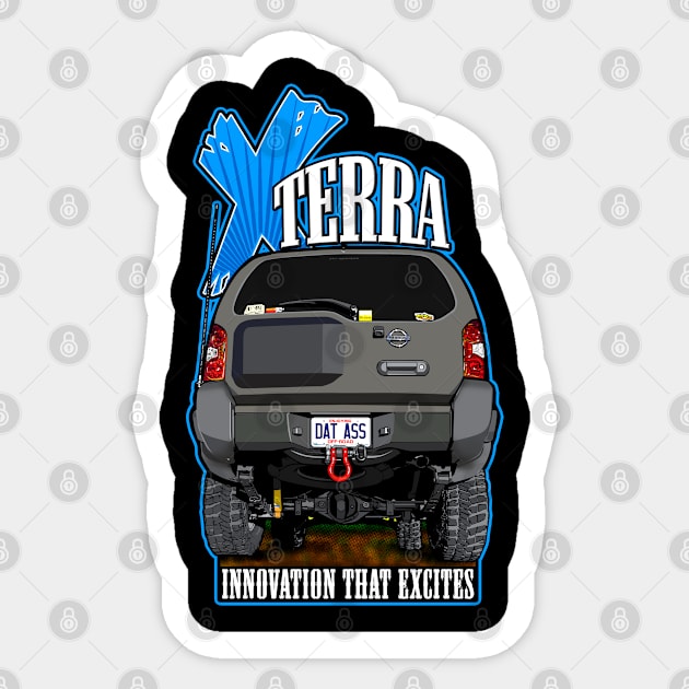 2014 NISSAN XTERRA Sticker by Amra591